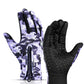 Heated Winter Gloves Touch Screen Riding Motorcycle Sliding Waterproof Sports Gloves with Fleece
