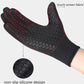 Heated Winter Gloves Touch Screen Riding Motorcycle Sliding Waterproof Sports Gloves with Fleece